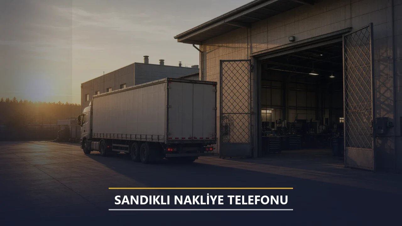 Sandıklı Nakliye Telefonu